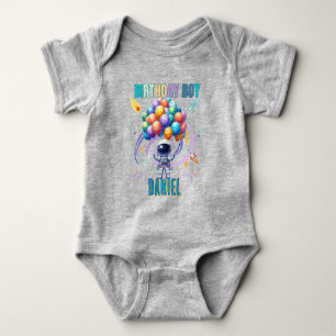Weltraum-Astronaut Geburtstagskind Baby Strampler