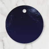 Weltraum-Astronaut Geschenkanhänger (Rückseite)