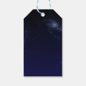 Weltraum-Astronaut Geschenkanhänger (Rückseite)