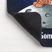 Weltraum, Astronaut, Raumfahrer, maßgeschneidert Mousepad (Ecke)