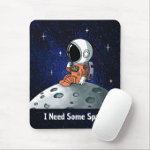 Weltraum, Astronaut, Raumfahrer, maßgeschneidert Mousepad (Mit Mouse)