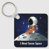 Weltraum, Astronaut, Raumfahrer, maßgeschneidert Schlüsselanhänger (Vorderseite)