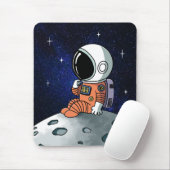 Weltraum, Astronaut, Raumfahrer Mousepad (Mit Mouse)