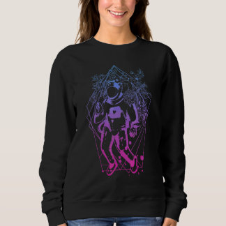 Weltraum Astronaut Weltraumspaziergang Astronauten Sweatshirt