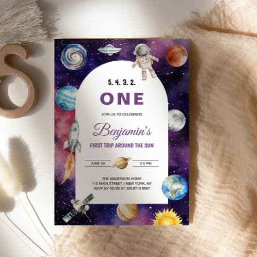 Weltraum-Astronauten: Erste Reise um die Sonne zum Einladung