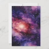 Weltraum-Astronauten: Erste Reise um die Sonne zum Einladung (Rückseite)