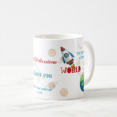 Weltraum aus dieser Tasse des Lehrers (VorderseiteRechts)