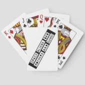 Weltraum Außerirdischen, schlechte Mütter und Waff Spielkarten (Rückseite)