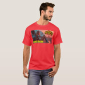 Weltraum-Babe retro T-Shirt (Vorne ganz)