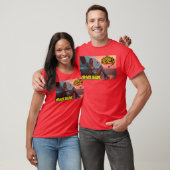 Weltraum-Babe retro T-Shirt (Unisex)