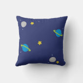 Weltraum-Baby-Notfall-Kinderzimmer-Kissen Kissen (Rückseite)