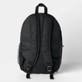 Weltraum Bedruckter Rucksack (Rückseite)