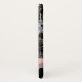 Weltraum Berge Gold Sternenhimmel Galaxy Planets Case-Mate iPhone Hülle (Hinten/Links)