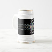 Weltraum Bierglas (Vorderseite Links)