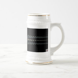 Weltraum Bierglas