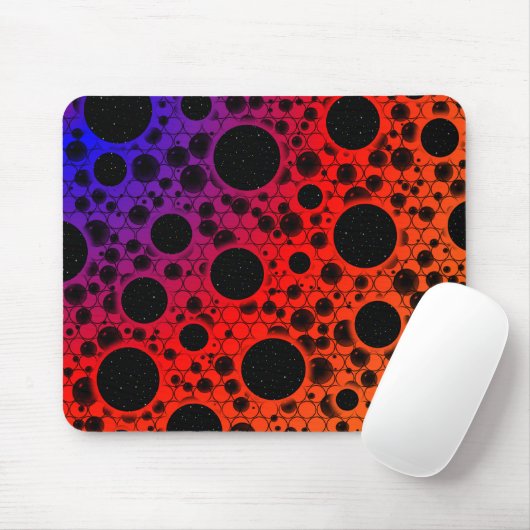 Weltraum-Blasen - Hitze-PBROY Mousepad (Mit Mouse)