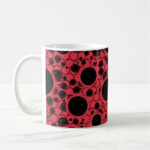Weltraum-Blasen - Korallen Kaffeetasse