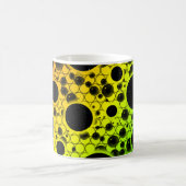 Weltraum-Blasen - Rainbow-ROYGB Kaffeetasse (Mittel)