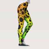 Weltraum-Blasen - Rainbow-ROYGB Leggings (Rechts)