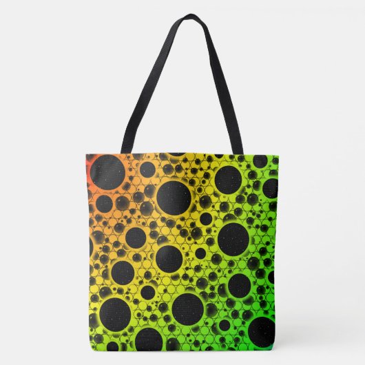 Weltraum-Blasen - Rainbow-ROYGB Tasche (Vorderseite)