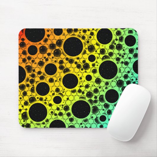 Weltraum-Blasen - Wärme-ROYCB Mousepad (Mit Mouse)