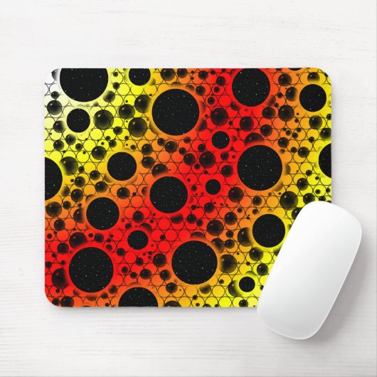 Weltraum-Blasen - WYR erhitzen Mousepad (Mit Mouse)