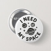 Weltraum Button (Vorne & Hinten)