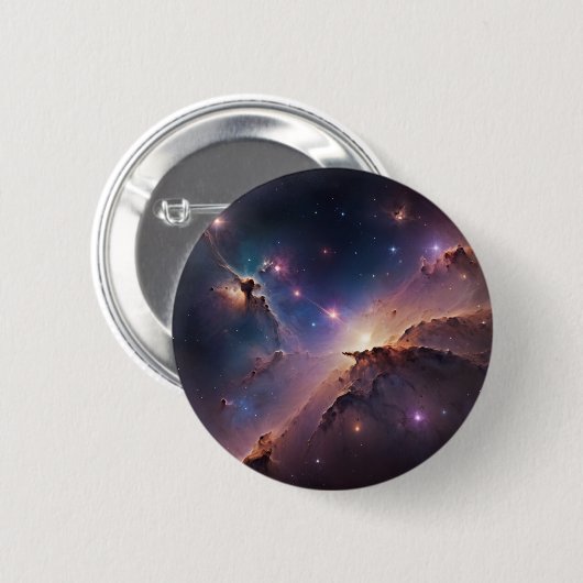 Weltraum Button (Vorne & Hinten)