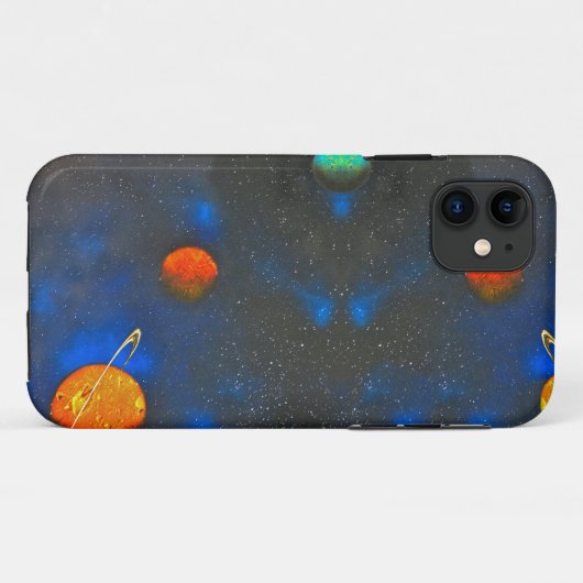 Weltraum Case-Mate iPhone Hülle (Rückseite (Horizontal))