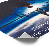 Weltraum - die letzte Grenze Poster (Ecke)