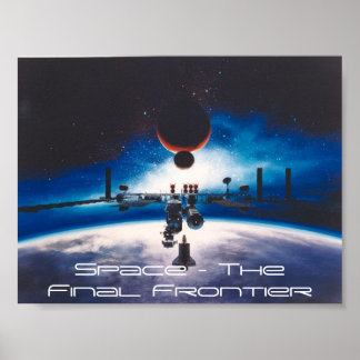 Weltraum - die letzte Grenze Poster