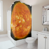 Weltraum Duschvorhang (Beispiel)