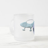 Weltraum-Entwurfs-mattierte Tasse (Vorderseite Links)
