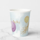 Weltraum Erste Reise durch das sonnige Party Pappbecher (Rechts)