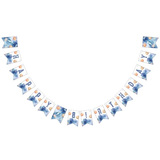 Weltraum Erste Reise um den Sonnenkuchen Geburtsta Wimpelkette (Alle)