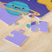 Weltraum-Explorer-Kinderpuzzle | Süßer Astronaut & Puzzle (Seite)