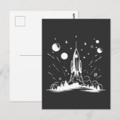 Weltraum-Fans perfekte Geschenkidee für Kinder Postkarte (Vorne/Hinten)
