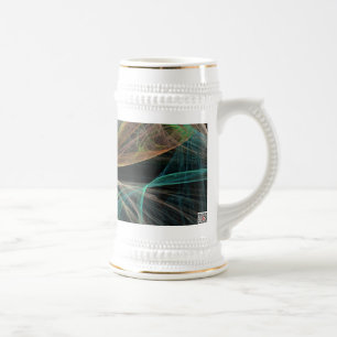 Weltraum-Fantasy Bierglas