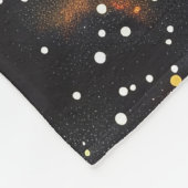 Weltraum fleecedecke (Ecke)