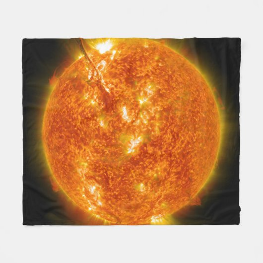 Weltraum Fleecedecke (Vorderseite (Horizontal))