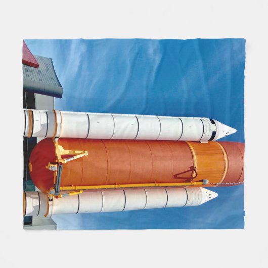 Weltraum Fleecedecke (Vorderseite (Horizontal))