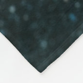 Weltraum Fleecedecke (Ecke)