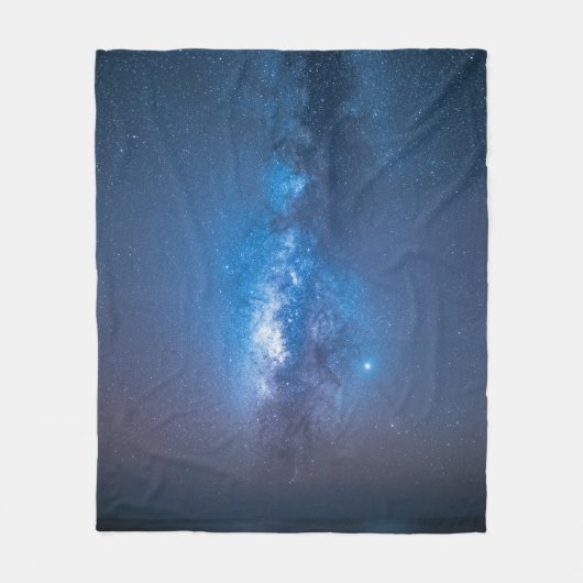 Weltraum Fleecedecke (Vorderseite)