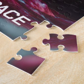 Weltraum Foto Kollage in 3D Poster Puzzle (Seite)