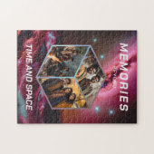 Weltraum Foto Kollage in 3D Poster Puzzle (Horizontal)