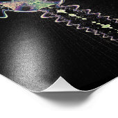 Weltraum Fotodruck (Ecke)