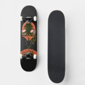 Weltraum Funny Alien Galaxy Lover Geschenk Skateboard (Vorderseite)