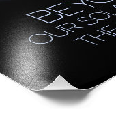 Weltraum, Galaxie, Milchstraße, Kosmos, Universum Fotodruck (Ecke)