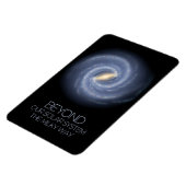 Weltraum, Galaxie, Milchstraße, Kosmos, Universum Magnet (Linke Seite)