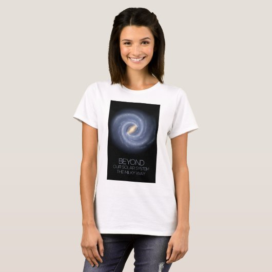 Weltraum, Galaxie, Milchstraße, Kosmos, Universum T-Shirt (Vorne ganz)